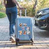 Ensemble unique de stickers animaux 3D (Valise Insitu)