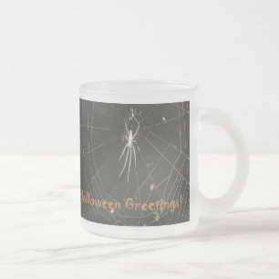 Ensemble varié de mugs en verre araignée d'Hallowe