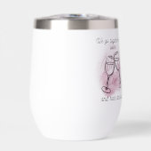 Ensemble vin inoxydable Acier Vin Tumbler (Avant)