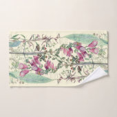 Ensemble vintage botanique de serviette de Bath de (Serviette à main)
