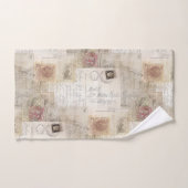 Ensemble vintage de serviette de Rome d'Italien (Serviette à main)