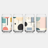 Ensemble vintage Retro Soda Can Verre (Dos)
