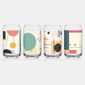 Ensemble vintage Retro Soda Can Verre (Recto)