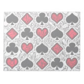 ENSEMBLES DE CARTES À JOUER Bloc-notes (Devant)