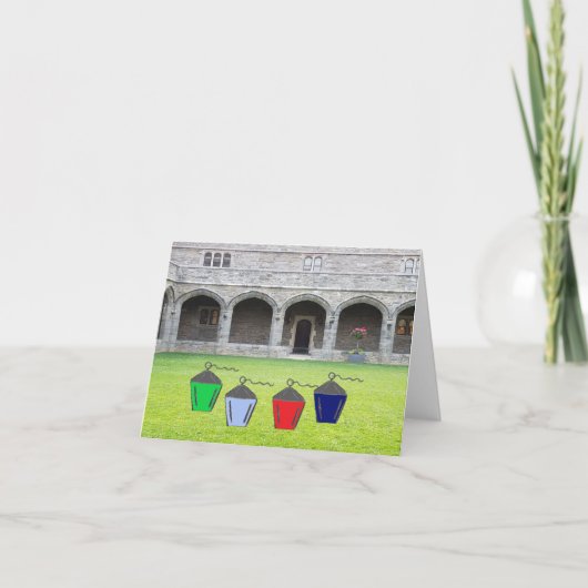 Ensembles de cartes de lanterne dans les cloîtres (Devant)