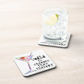 ENSEMBLES DE DESSOUS DE VERRE DE COCKTAIL, VODKA (Côté Droit)