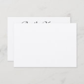 Ensembles de faire-part de mariage personnalisable (Devant / Derrière)