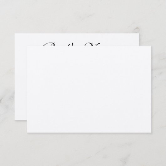 Ensembles de faire-part de mariage personnalisable (Devant / Derrière)