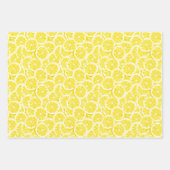 Ensembles de papier d'enveloppement de citrons cou (Devant)