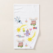 Ensembles de serviettes de bain, Cupcake Joyeux An (Serviette à main)