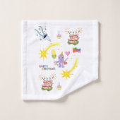 Ensembles de serviettes de bain, Cupcake Joyeux An (Gant de toilette)