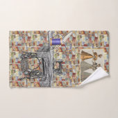 Ensembles de serviettes de bain de couture victori (Serviette à main)