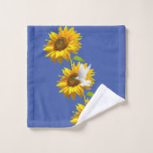 Ensembles de serviettes de bain de la colombe fleu (Gant de toilette)