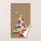 Ensembles de serviettes de bain de Noël (Serviette à main)