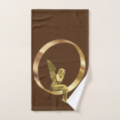 Ensembles de serviettes de bain de Noël, Ange de N (Serviette à main)