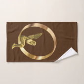 Ensembles de serviettes de bain de Noël, Ange de N (Serviette à main)