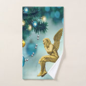 Ensembles de serviettes de bain de Noël, Ange de N (Serviette à main)