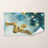 Ensembles de serviettes de bain de Noël, Ange de N (Serviette à main)