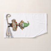 Ensembles de serviettes de bain de Noël, Elfe (Serviette à main)