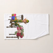 Ensembles de serviettes de bain de Noël, Elfe (Serviette à main)
