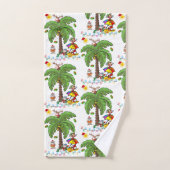 Ensembles de serviettes de bain de Noël, fête de p (Serviette à main)