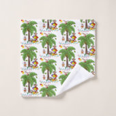 Ensembles de serviettes de bain de Noël, fête de p (Gant de toilette)