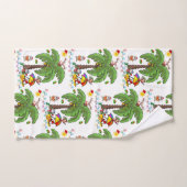 Ensembles de serviettes de bain de Noël, fête de p (Serviette à main)