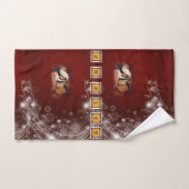 Ensembles de serviettes de bain de Noël, Jésus-Chr (Serviette à main)