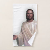 Ensembles de serviettes de bain de Noël, Jésus-Chr (Serviette à main)