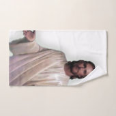Ensembles de serviettes de bain de Noël, Jésus-Chr (Serviette à main)