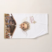 Ensembles de serviettes de bain de Noël, Jésus-Chr (Serviette à main)