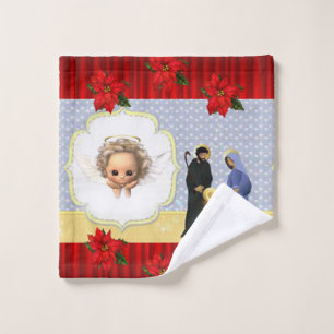 Ensembles de serviettes de bain de Noël, Jésus-Chr