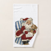 Ensembles de serviettes de bain de Noël, Vintage (Serviette à main)