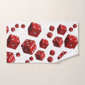 Ensembles de serviettes de salle de bain dés (Serviette à main)