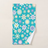Ensembles de serviettes de salle de bain Fleurs Fl (Serviette à main)