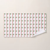 Ensembles de serviettes de salle de bain Fleurs Or (Serviette à main)
