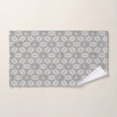 Ensembles de serviettes de salle de bain grises (Serviette à main)