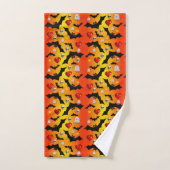 Ensembles de serviettes de salle de bain Halloween (Serviette à main)