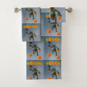 Ensembles de serviettes de salle de bain Halloween