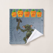 Ensembles de serviettes de salle de bain Halloween (Gant de toilette)