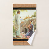 Ensembles de serviettes de salle de bain Jésus (Serviette à main)