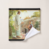Ensembles de serviettes de salle de bain Jésus (Gant de toilette)