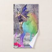 Ensembles de serviettes de salle de bain Licorne F (Serviette à main)