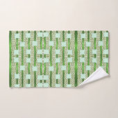 Ensembles de serviettes de salle de bain vertes vi (Serviette à main)