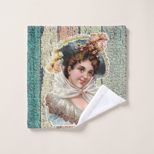 Ensembles de serviettes de salle de bain victorien (Gant de toilette)