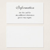 Ensembles personnalisables de faire-part de (Devant & derrière)