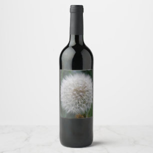 Ensemencement des étiquettes de bouteille de vin