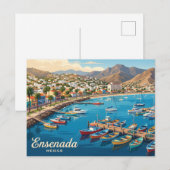 Ensenada Mexico Briefkaart (Voorkant / Achterkant)