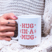 Enserrer Dans Une Tasse Rose Super Typographie Rét