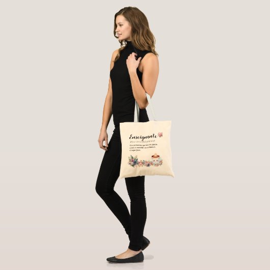 Ensignante aanpasbare franse canvas tas (Voorkant (model))